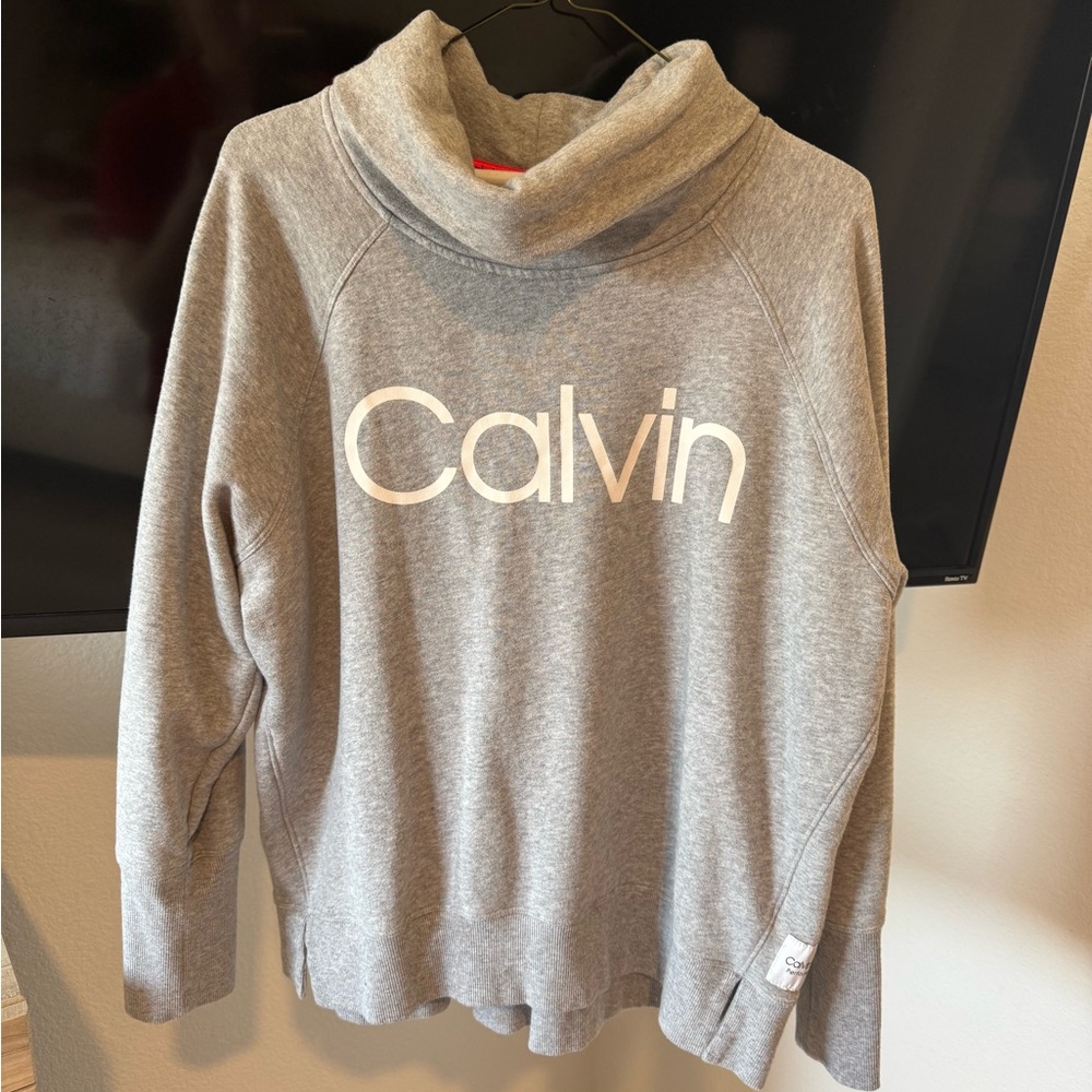 Calvin Klein Gray Women's Sweatshirt